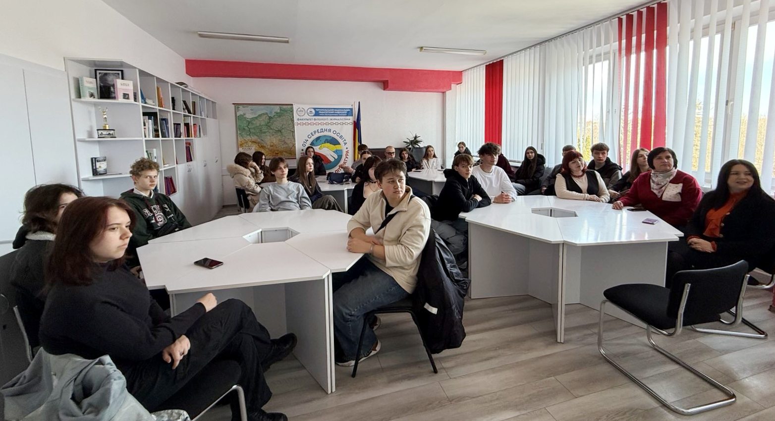 Наші гості - одинадцятикласники ліцею №21 в очікуванні нових вражень та корисного досвіду